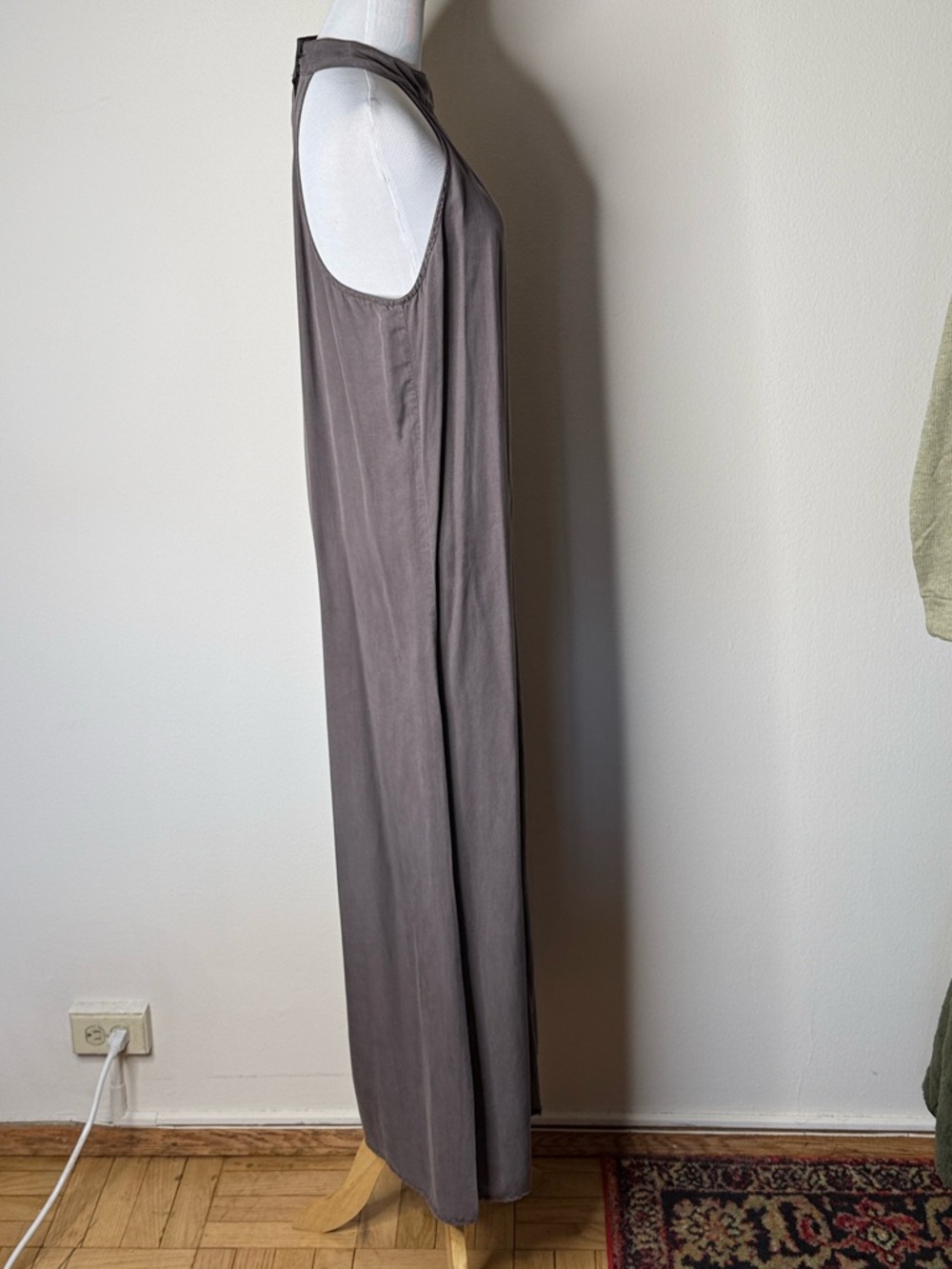 Cloth & Stone Anthropologie Brown Marfa Wide Leg Halter Jumpsuit - Picture 8 of 10